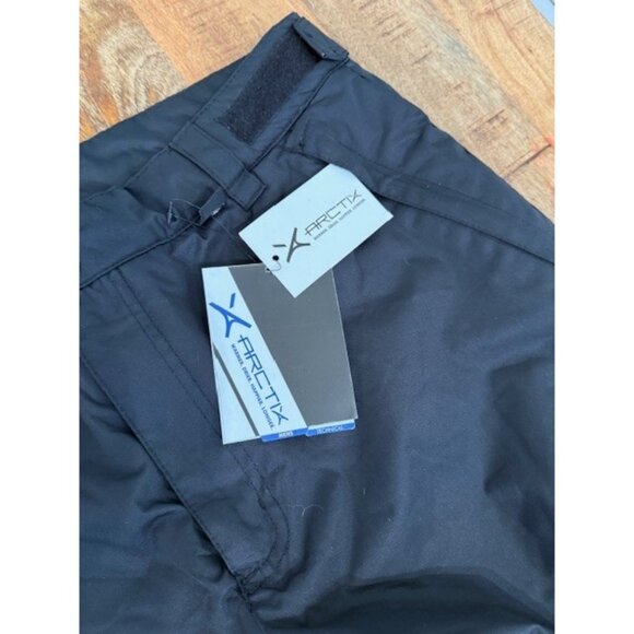 ARCTIX Black Snowsports Cargo Pants Adjustable Waist Mens Large L 1960-00-L NWT - Picture 6 of 16